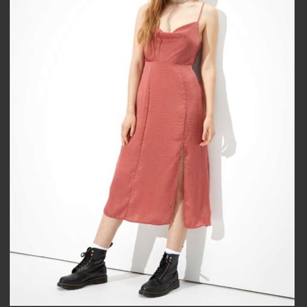 Pink Midi Dress